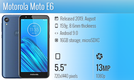 Moto E6 xt2005